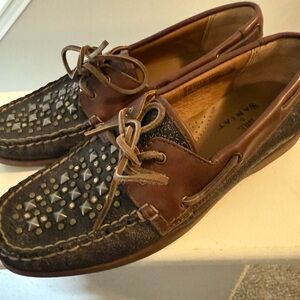 Gypsy Soule & Ariat Rockin’ Gypsy Studded Womens Leather Loafer Size 7.5